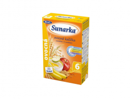 Sunarka безмолочная, фруктовая каша с 8 злаками 180 г